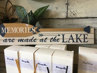 Memories Are Made at the Lake Sign