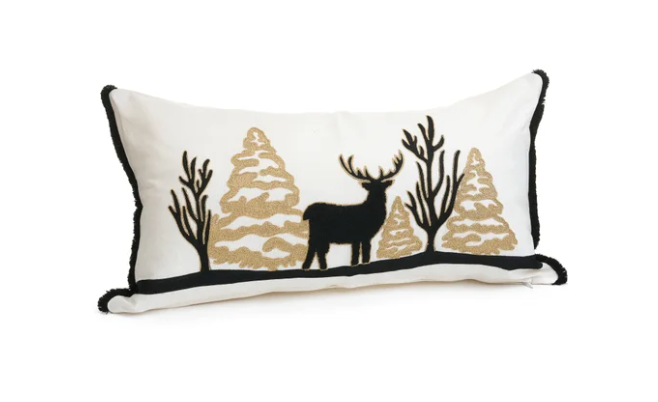 Deer & Tree Pillow