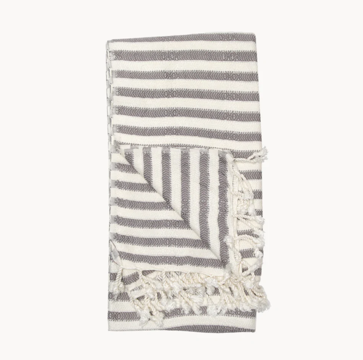 Slate Zebra Bamboo Turkish Towel