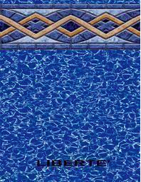 Beaded Above Ground Pool Liners - Border Will Vary