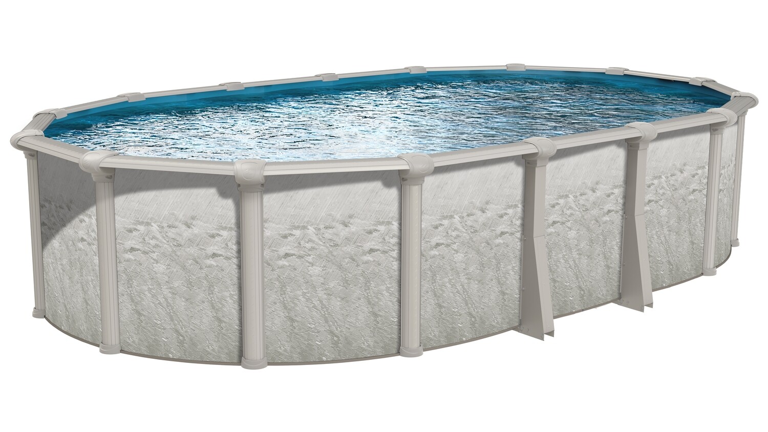 Premium Oval Above Ground Pool Kit - Complete Pool Package with All the Extras