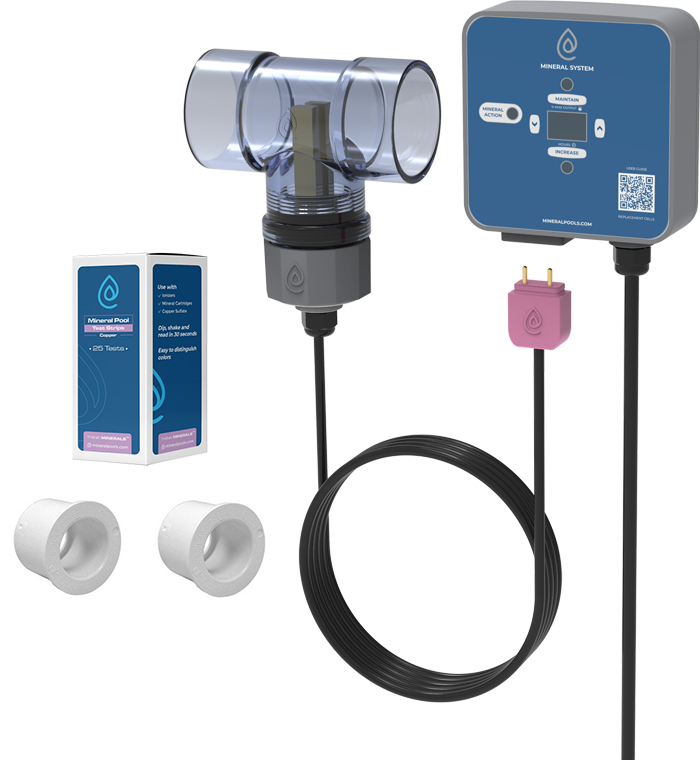 Clear Blue Ionizer-Reduce Pool Maintenance And Chemical Levels