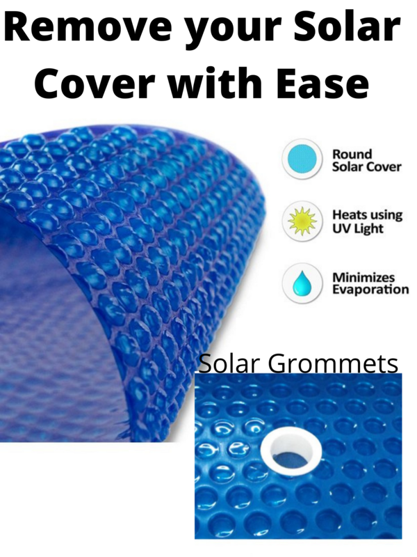 Solar Blanket Quick Drain Grommets