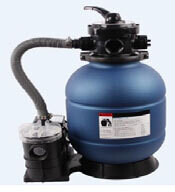 Game 13&quot; and 16&quot;Sand Filter and Pump Combo System Sand Pro