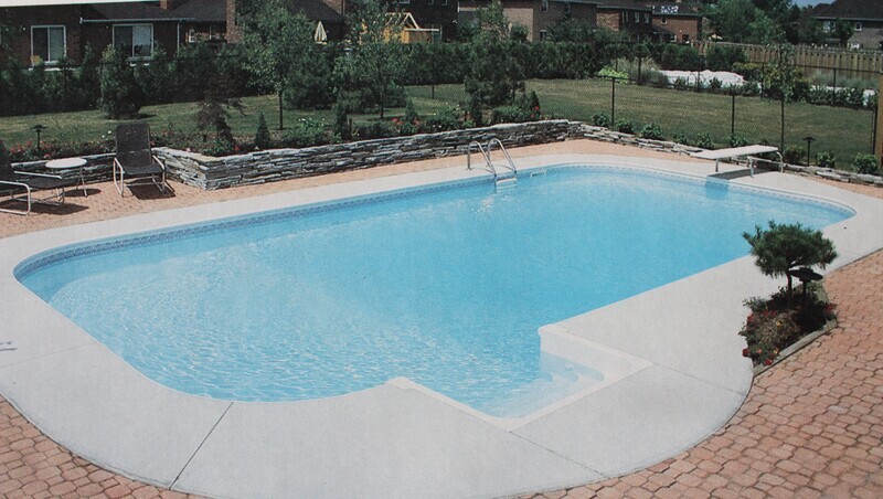 Rectangle InGround Pool Liner