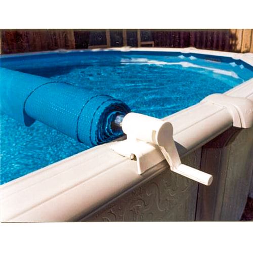 End Units for Above Ground Solar Roller
