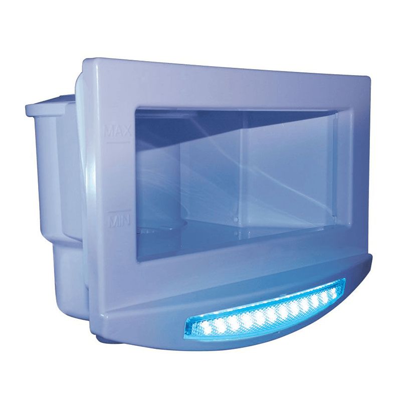 Olympic Multi-Coloured LED Skimmer Light-White or Grey, Colour: White