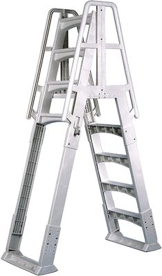 Vinyl Works 54&quot; A-Frame Above Ground Pool Security  Ladder