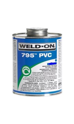IPS 795 Weld On Flex PVC Cement -Clear
