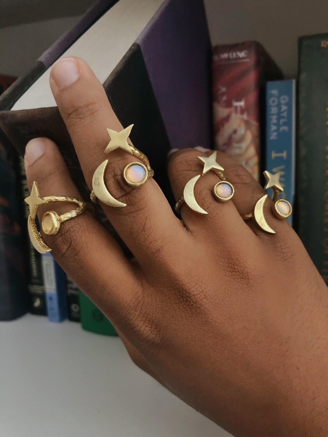 The moon and the stars ring (NOW ON SALE)