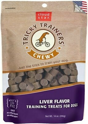 Buddy Biscuits Chewy Liver Tricky Train 14z