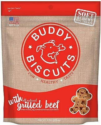 Buddy Biscuits Chewy Beef 6oz
