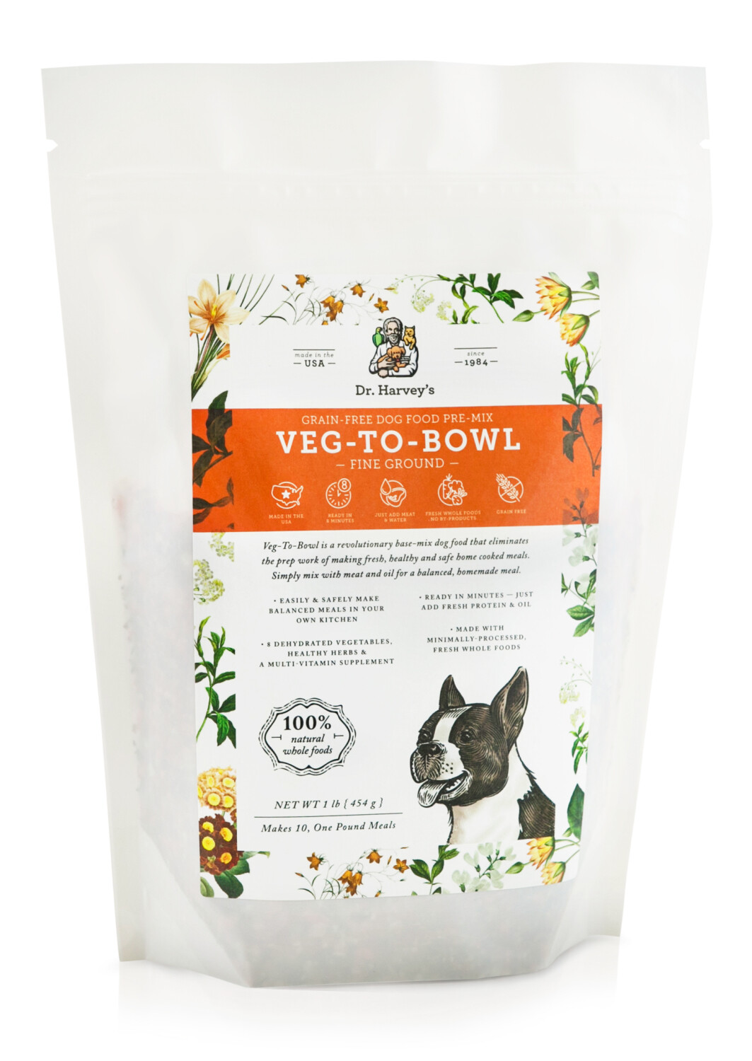 Dr. Harvey&#39;s Veg-To-Bowl Fine Ground - Dehydrated Vegetable Pre-Mix for Dogs, 7 lb. Bag