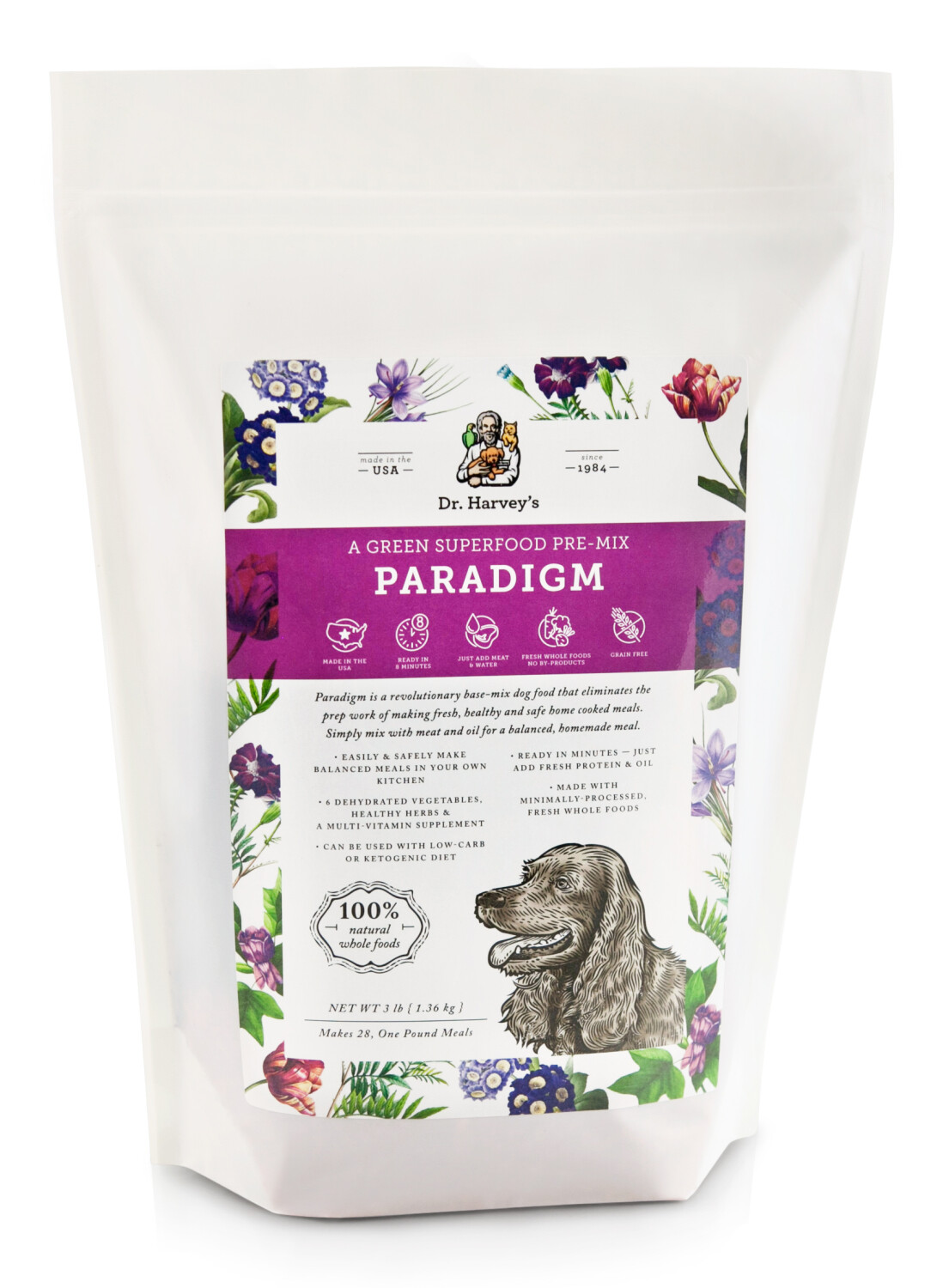 Dr. Harvey&#39;s Paradigm - A Green Superfood Pre-Mix, 6 lb. Bag