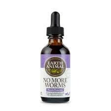 Earth Animal Dog No More Worms 2 oz