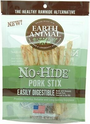 Earth Animal No Hide Pork stix 10p