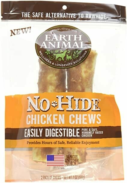 Earth Animal No Hide Chicken 7in 2pk