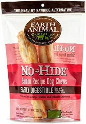 Earth Animal No Hide Salmon 7in 2pk