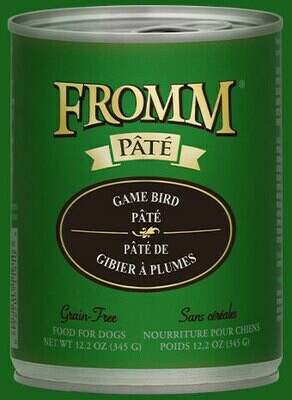 Fromm Gold Pate Game Bird -