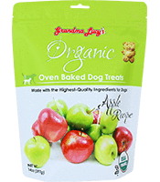 Grandma Lucys Organic Oven Baked Dog Treats Apple