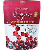Grandma Lucys Organic Oven Baked Dog Treats Cranberry