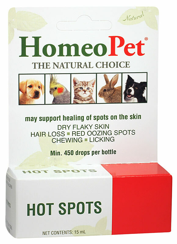 Homeopet 15 ml Hot Spots