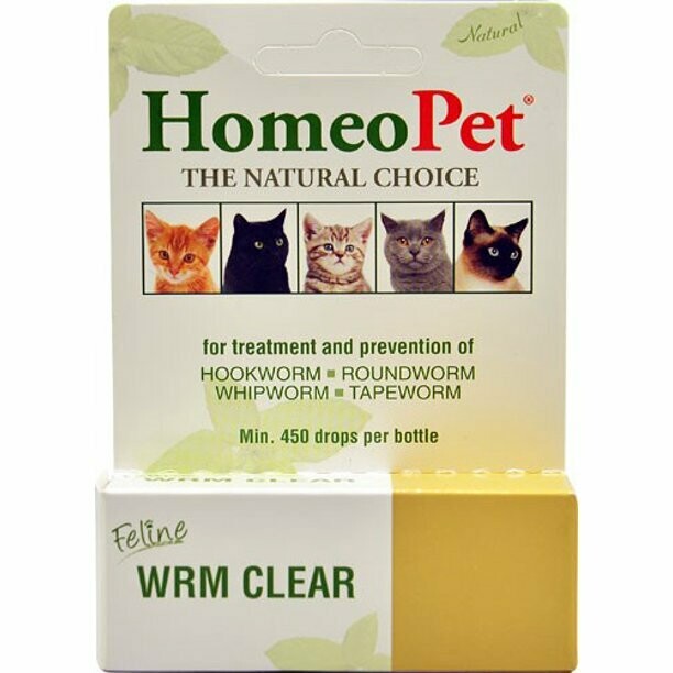 Homeopet 15 ml Cat WRM Clear