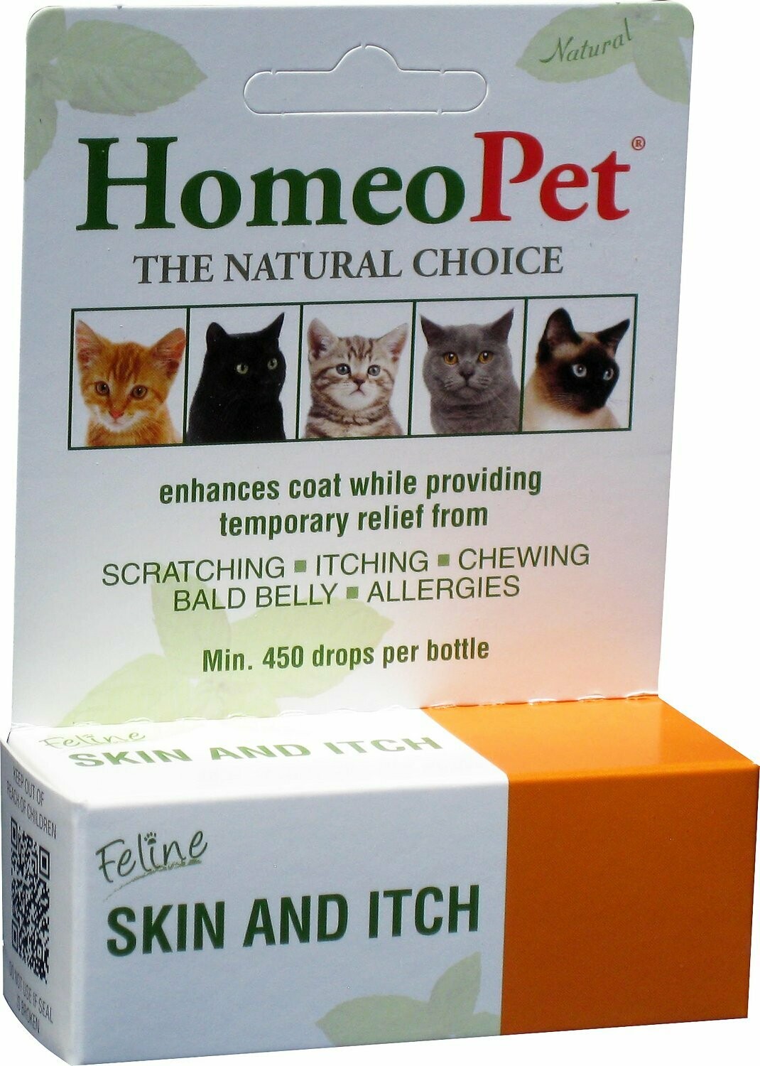 Homeopet 15 ml Cat Skin and Itch