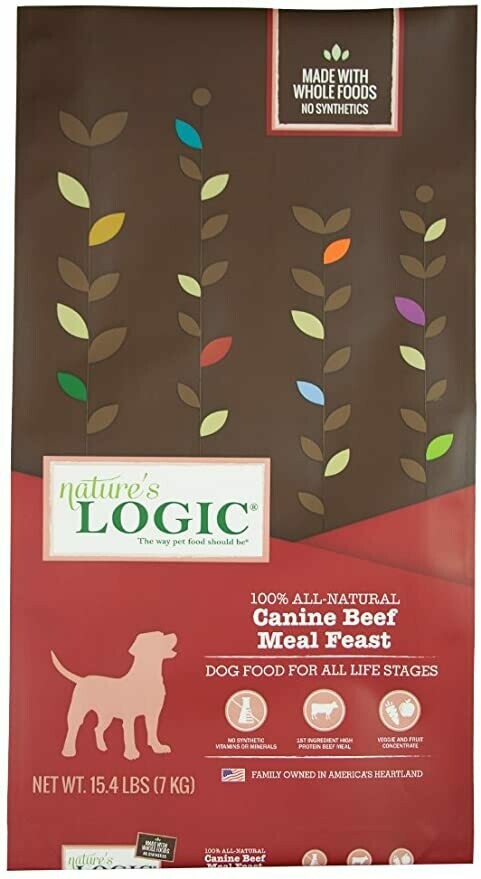 Nature&#39;s Logic Dog Beef 13lb