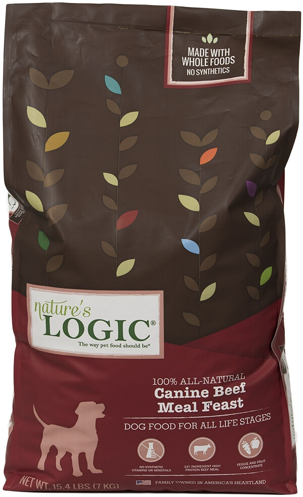 Nature&#39;s Logic Dog Beef 25 lb