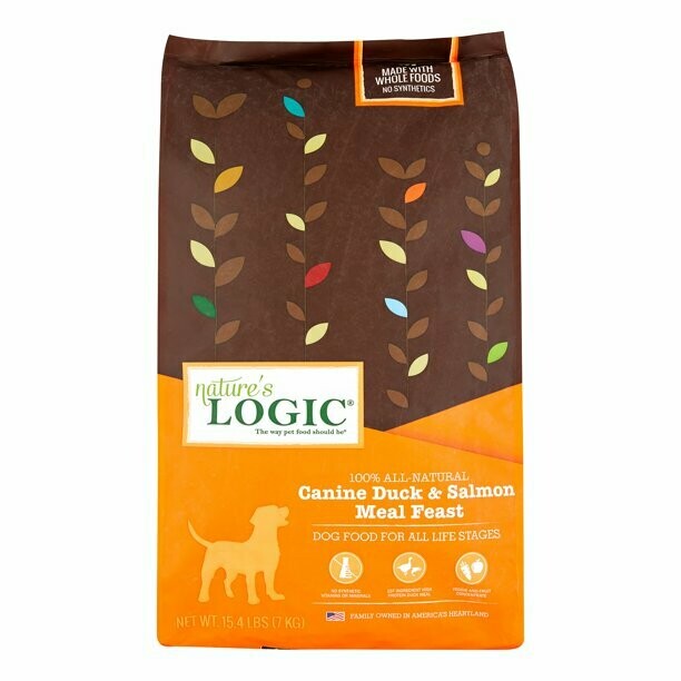 Nature's Logic Dog Duck and Salmon 13 lb