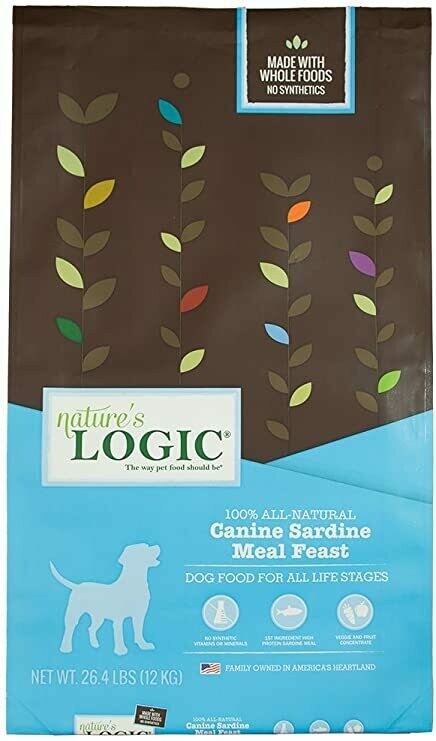 Nature&#39;s Logic Dog Sardine 25lb