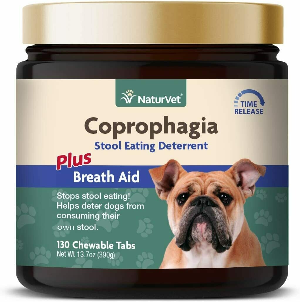 NaturVet Coprophagia plus Breath Aid 130 ct