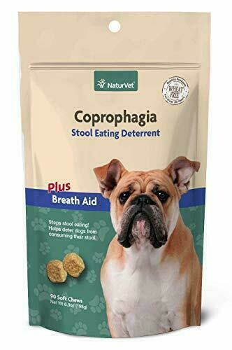 NaturVet Coprophagia plus Breath Aid 90ct