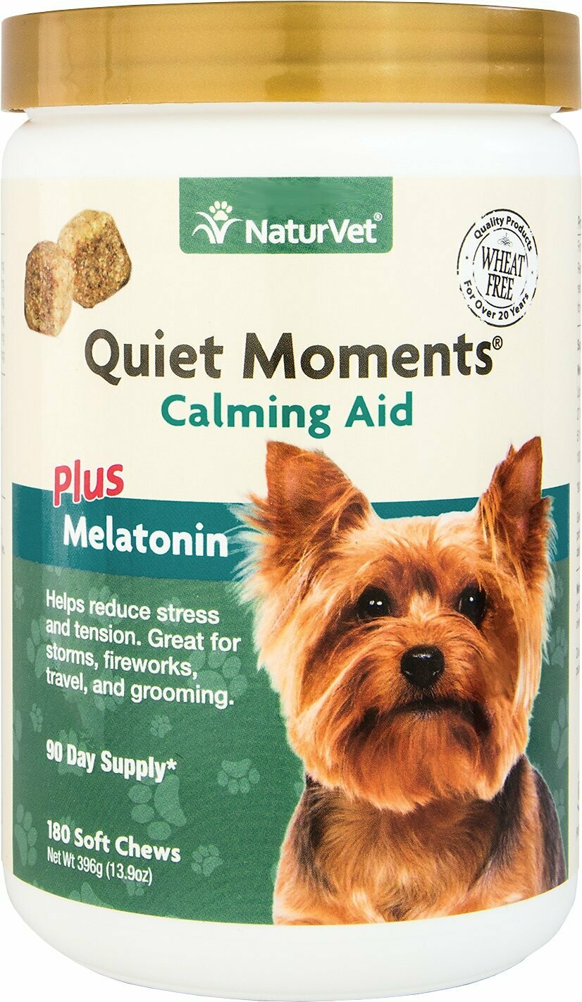 NaturVet Quiet Moments Calming Aid 180 soft chews