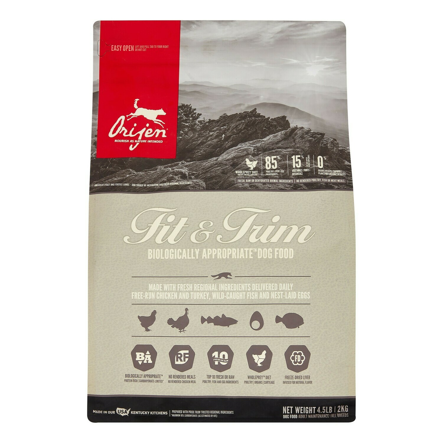 Orijen Dog Fit and Trim 4.5lb