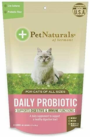 Pet Naturals Daily Probiotic for Cats 30ct
