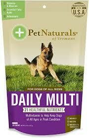 Pet Naturals Daily Multi for Dogs 30ct