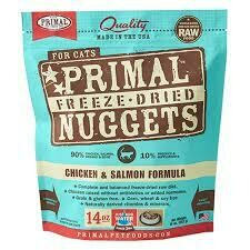 Primal 14oz Dry Chicken Salmon Cat