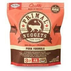 Primal 3 lb Cat Pork Nuggets