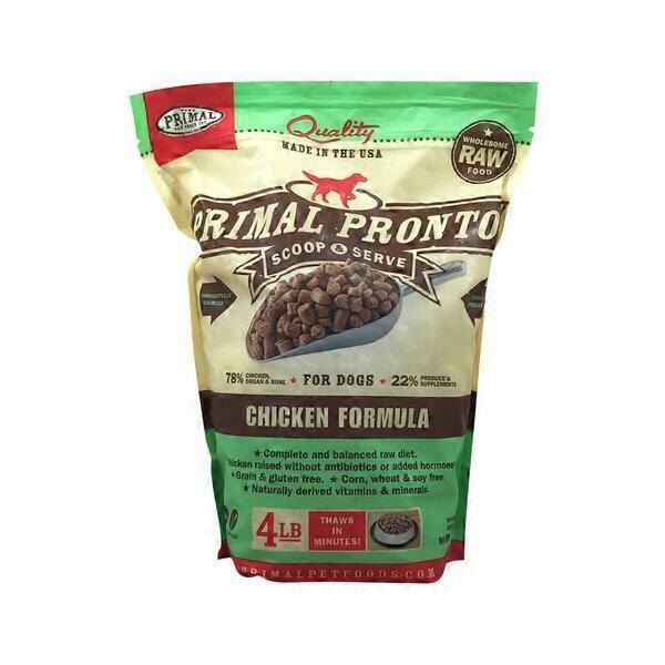Primal Pronto Chicken 4lb