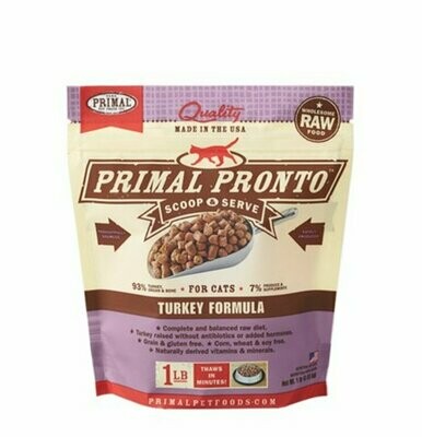 Primal Pronto Turkey 1lb for cats