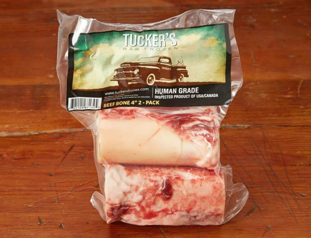 Tuckers 4in Beef Marrow Bones 2pk
