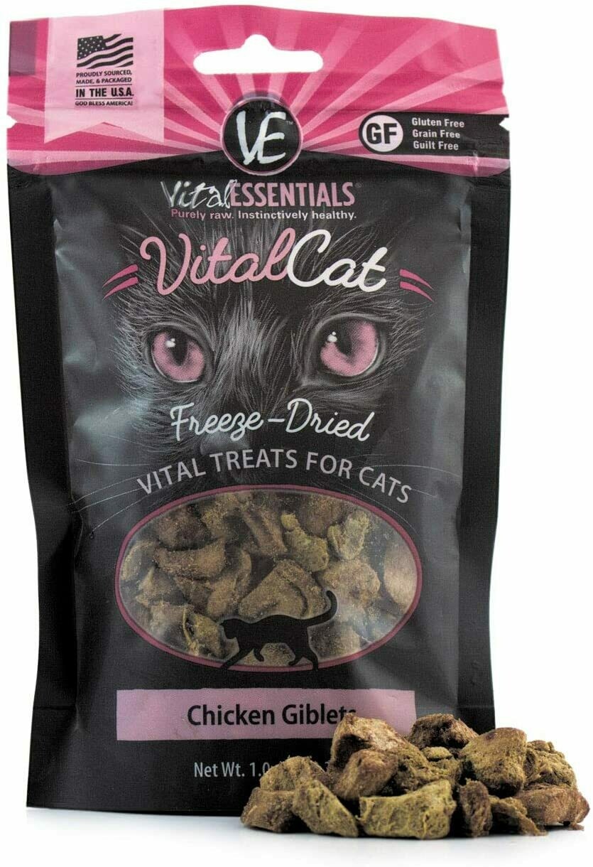 Vital Essentials Chicken Giblits Cat Treats