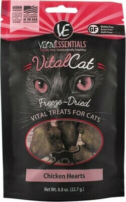 Vital Essentials Chicken Hearts for cats