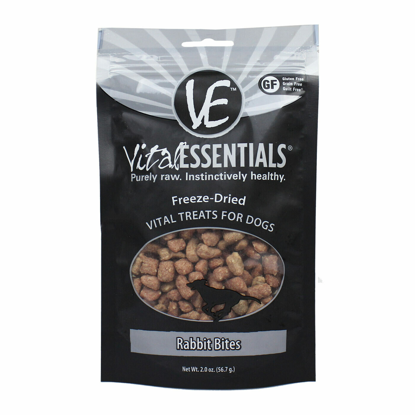 Vital Essentials Rabbit Bites Treats 2oz