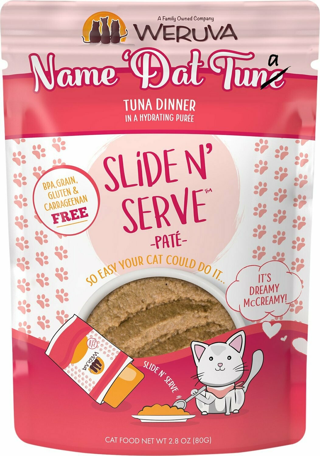Weruva Slide n Serve Name &#39;Dat Tuna 5.5oz