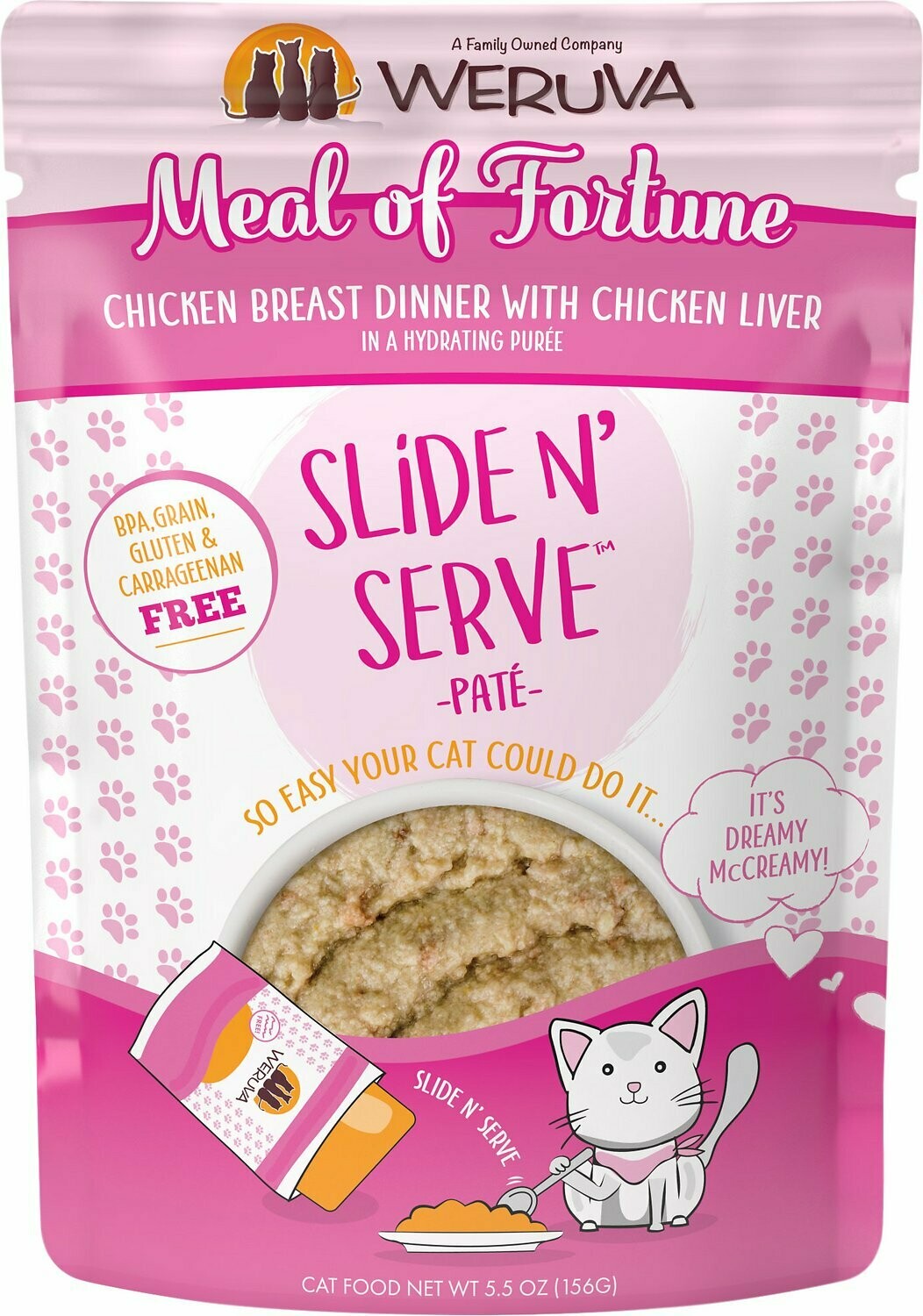 Weruva Slide n Serve Meal of Fortune 5.5oz