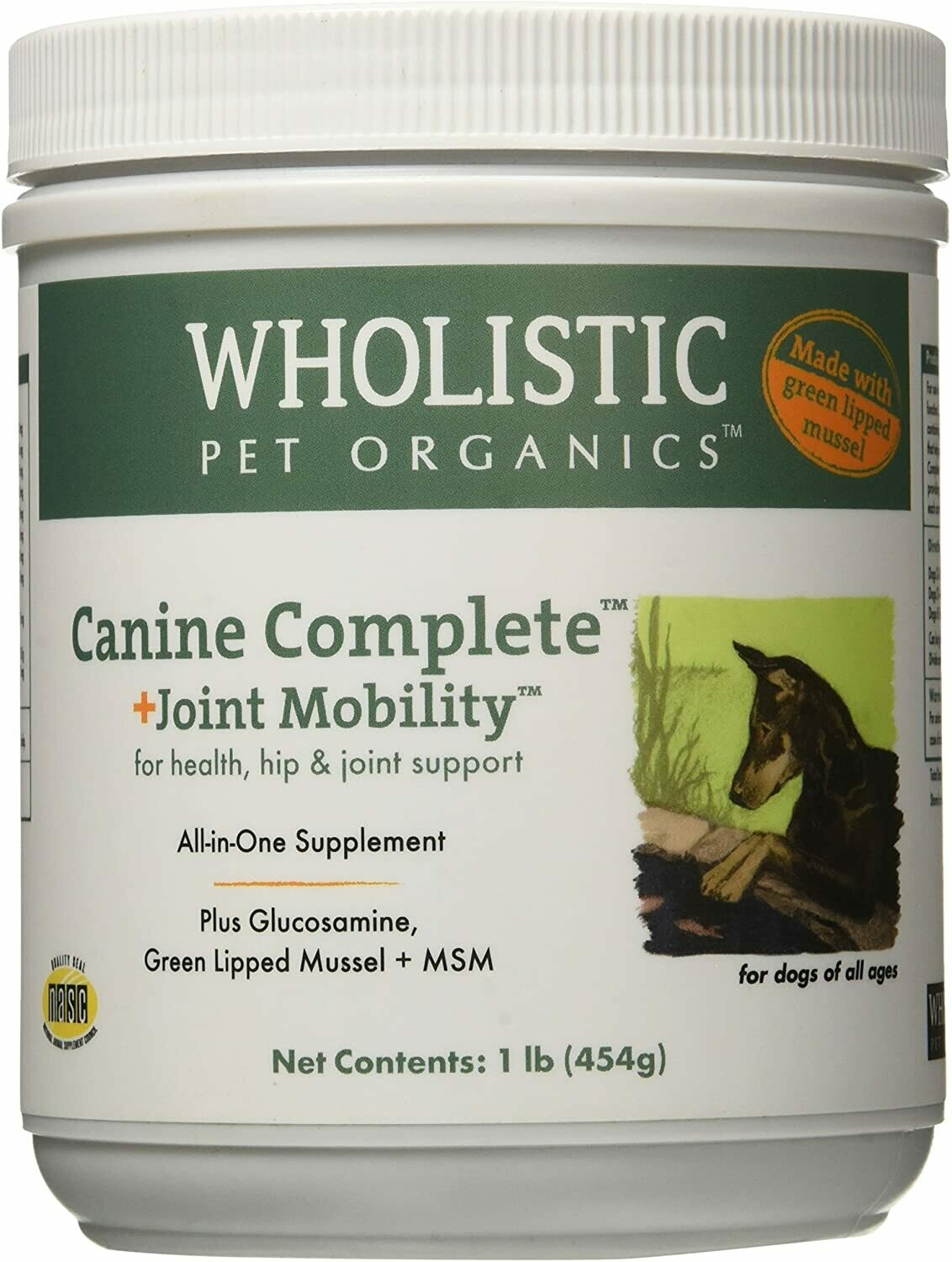 Wholistic Pet Joint Mobility GLM 1lb