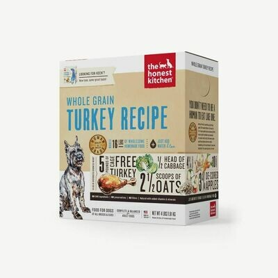 Honest Kitchen Whole Grain Turkey 4 lb Box
